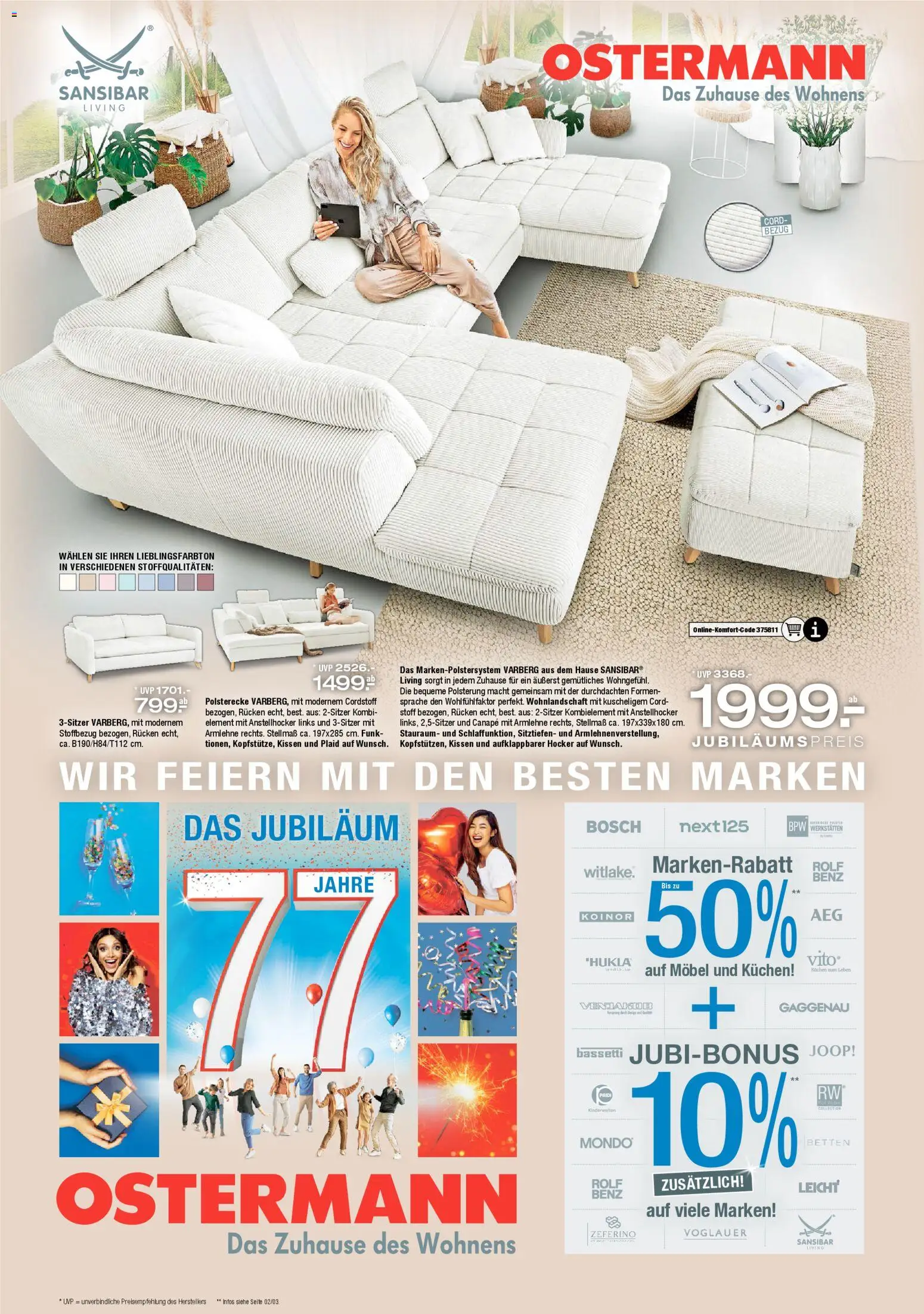 Vorschau von dem Prospekt des Geschäftes Ostermann, gültig ab dem 28.02.2026