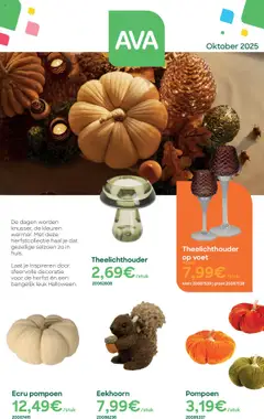 Voorbeeld van Folder van winkel AVA geldig vanaf 01/10/2025