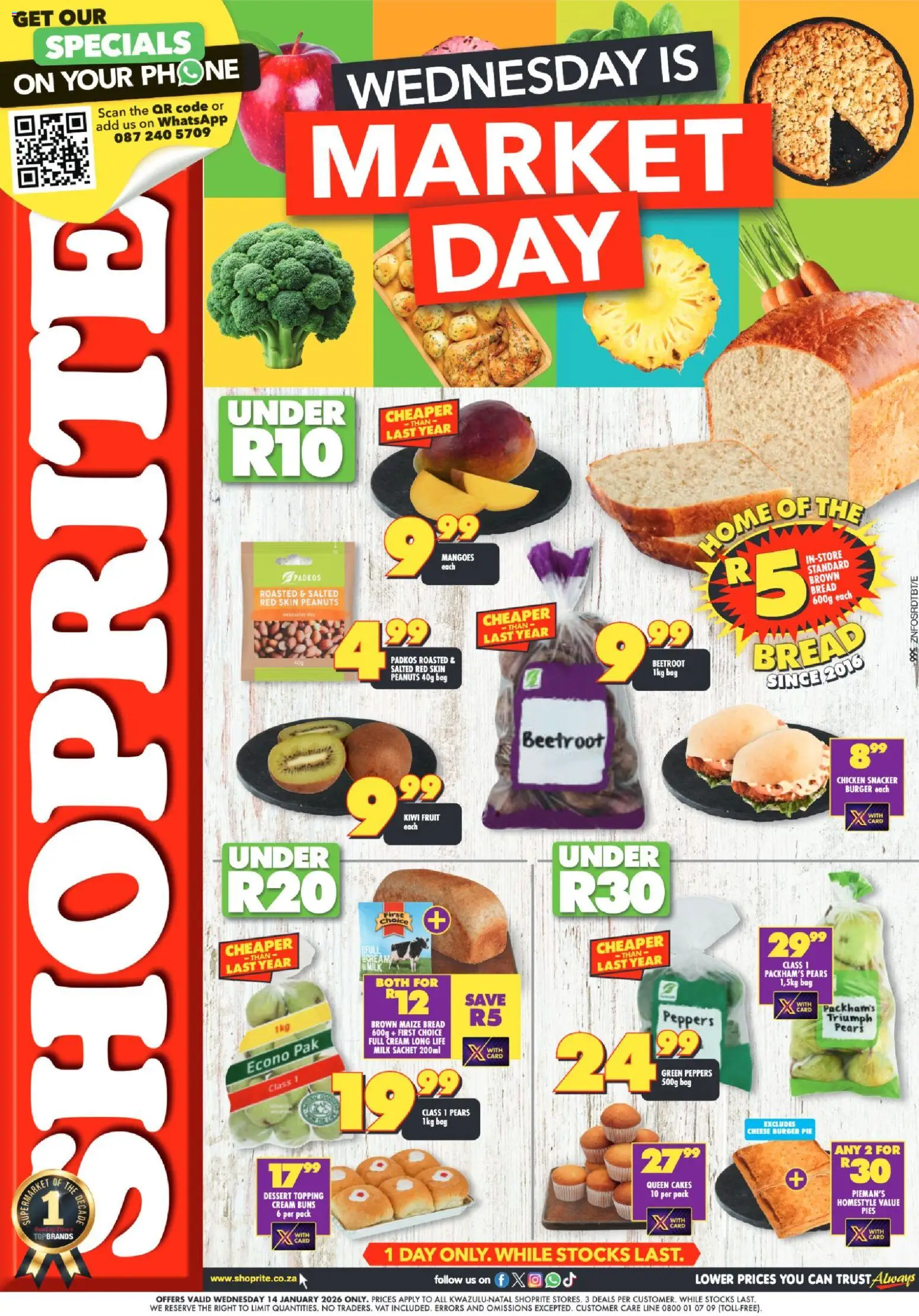 Preview of Shoprite flyer valid from 14/01/2026