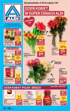 Náhled nabídky: Aldi Polsko Aldi Polsko leták - Dzień kobiet platný od 02.03.2026