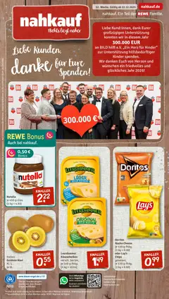 Vorschau von dem Prospekt des Geschäftes Nahkauf, gültig ab dem 21.12.2025