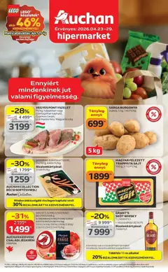 Auchan - Auchan akciós újság Kecskemét megtekintése, amely érvényes 2026.04.23.-től
