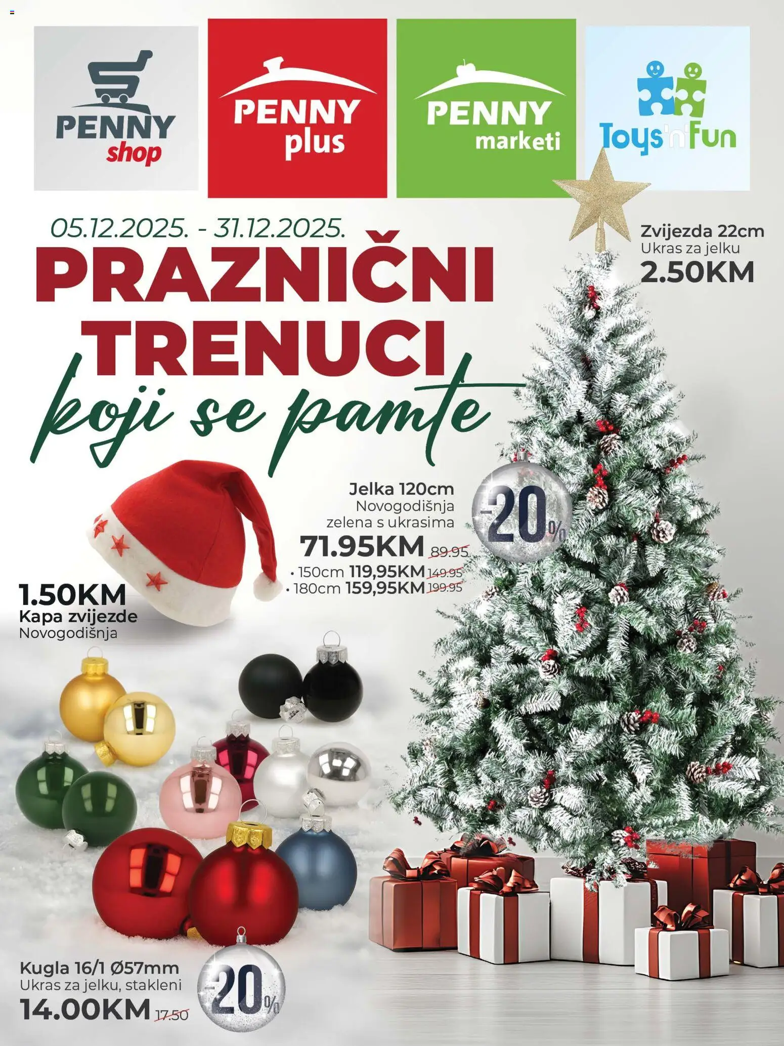 Pregled letka Katalog trgovine Penny Plus vrijedi od 2025.12.05