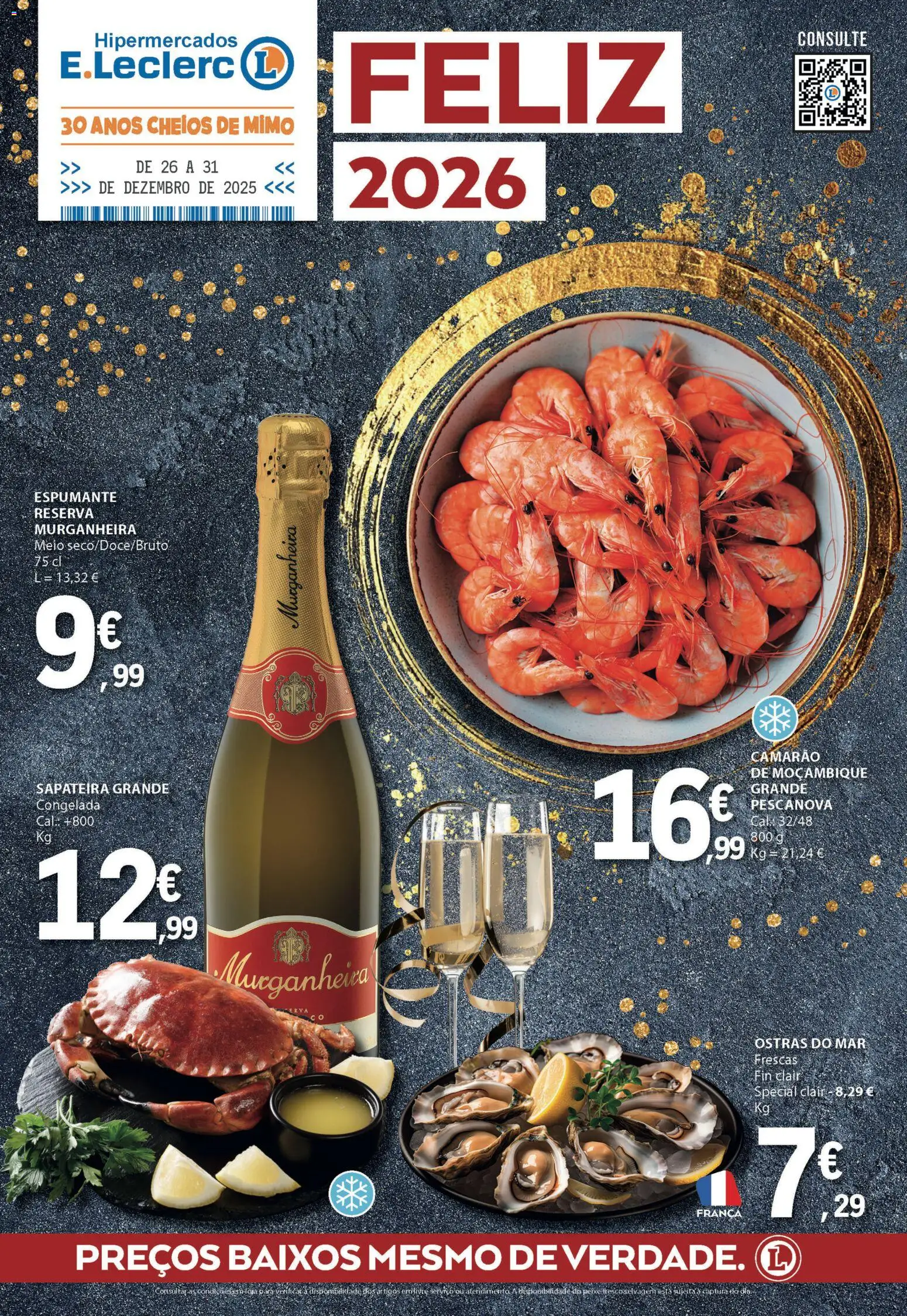 Pré-visualização do folheto da loja E.Leclerc válida a partir de 26/12/2025