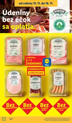 Náhľad Lidl letáku platného od 10.11.2025 | Strana: 103