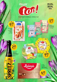 Skatīt Top! akciju bukletu, derīgs no 31.03.2026.