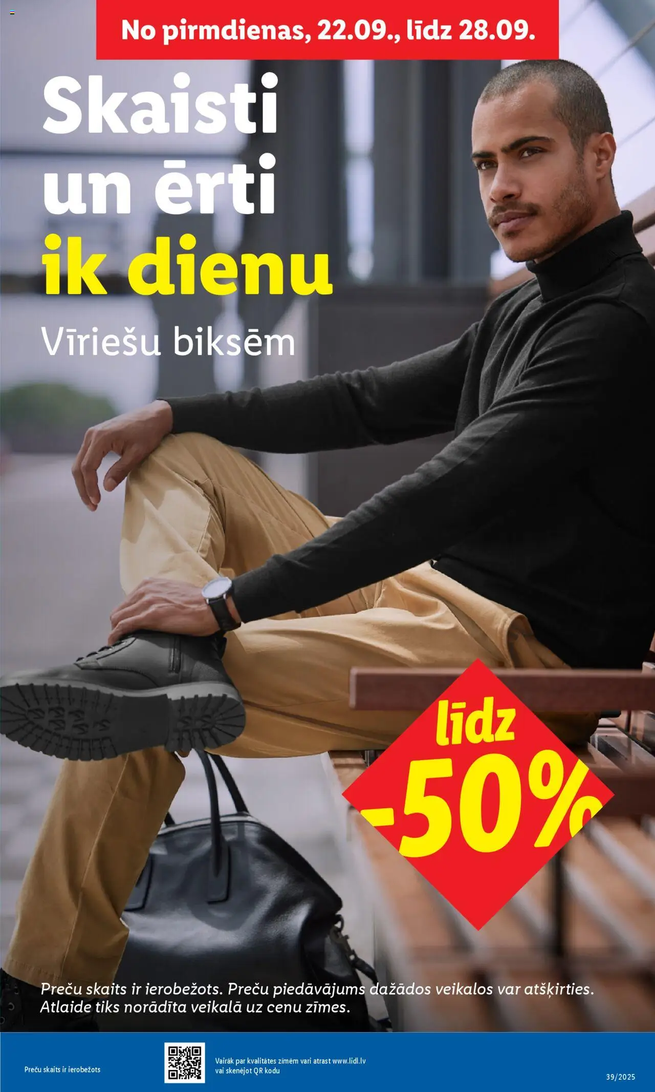 Skatīt Lidl akciju bukletu, derīgs no 2025.09.22