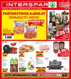 Interspar - Akciós újság Interspar megtekintése, amely érvényes 2025.07.24.-től