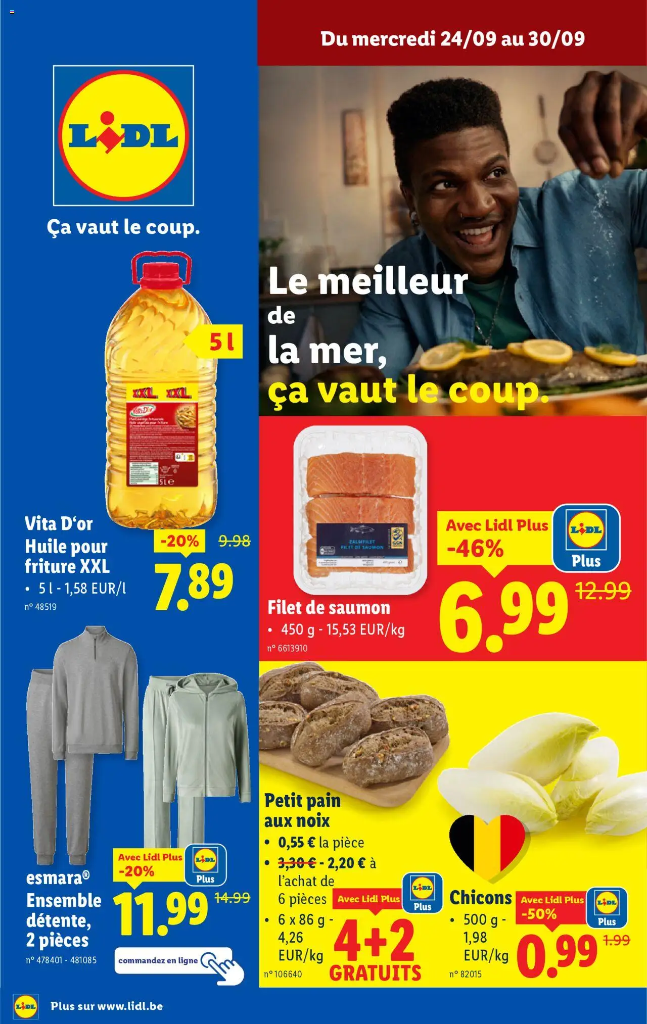 Lidl shop Folder de la semaine 39 geldig vanaf 24/09/2025 - Paginanummer 1 - La, Filet