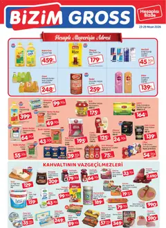 Bizim Toptan Bizim Toptan - Bizim Gross Fırsat Bülteni 23.04.2026 - Broşürünün önizlemesi