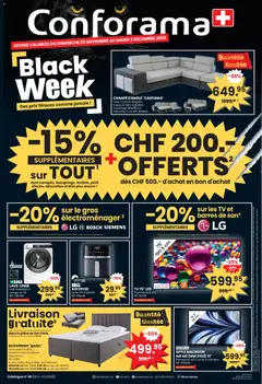 Vorschau des Merkblatts Aktionen FR vom Shop Conforama gültig von 23.11.2025 bis 02.12.2025