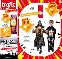 Voorbeeld van Publicité van winkel Trafic geldig vanaf 15/10/2025
