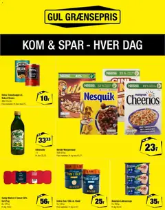 Eksempel på tilbudsavis Gul Grænsepris fra butik Calle gyldig fra 22/10/2025