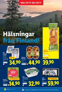 Förhandsgranska reklamblad Black Friday från butik Lidl gäller från 24/11/2025 | Sida : 6