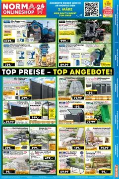 Vorschau der Angebote: Norma Online shop gültig ab 02.03.2026