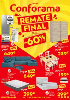 Vista previa del folleto de la tienda Conforama válido desde el 17/07/2025 