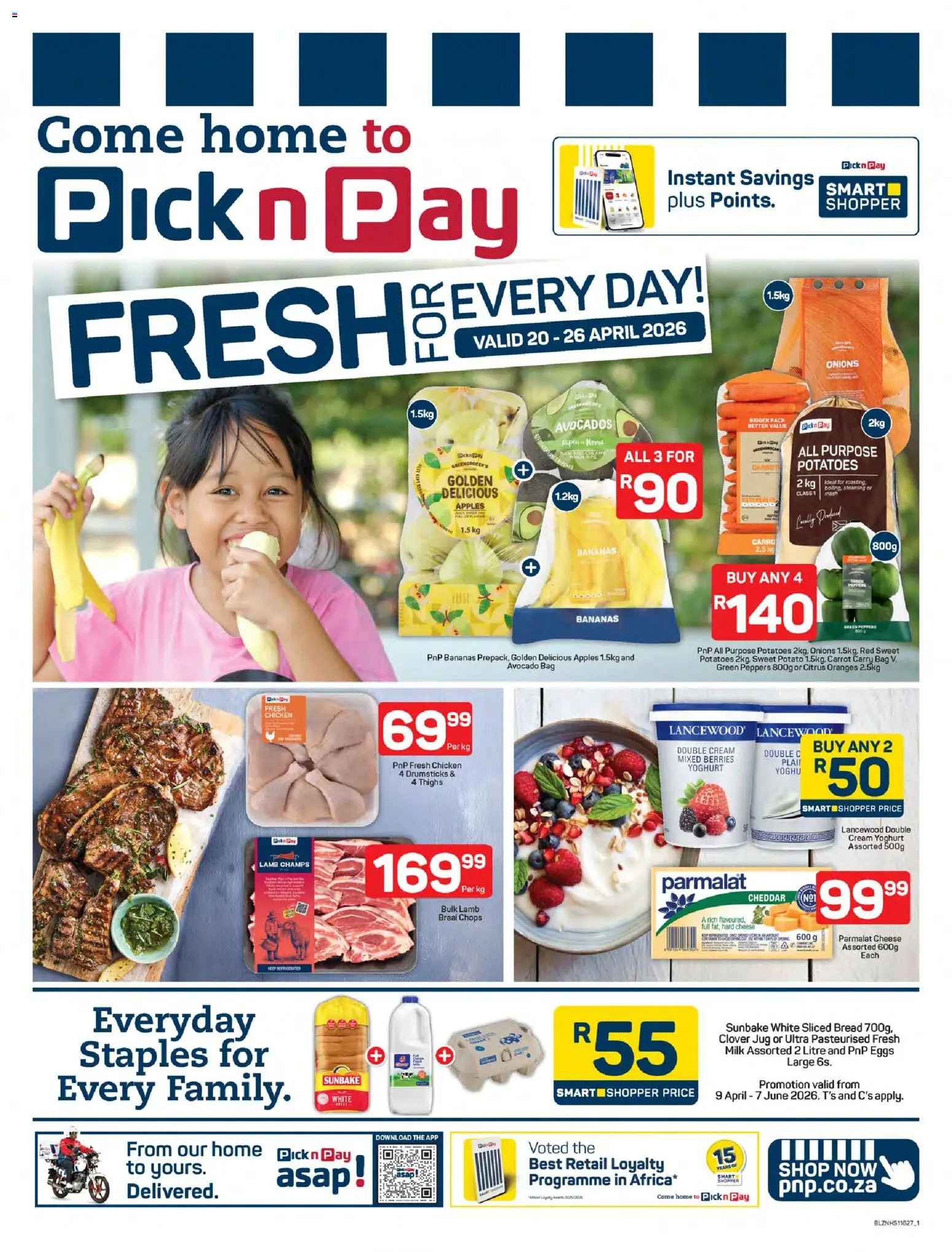 Preview of Pick n Pay flyer valid from 20/04/2026