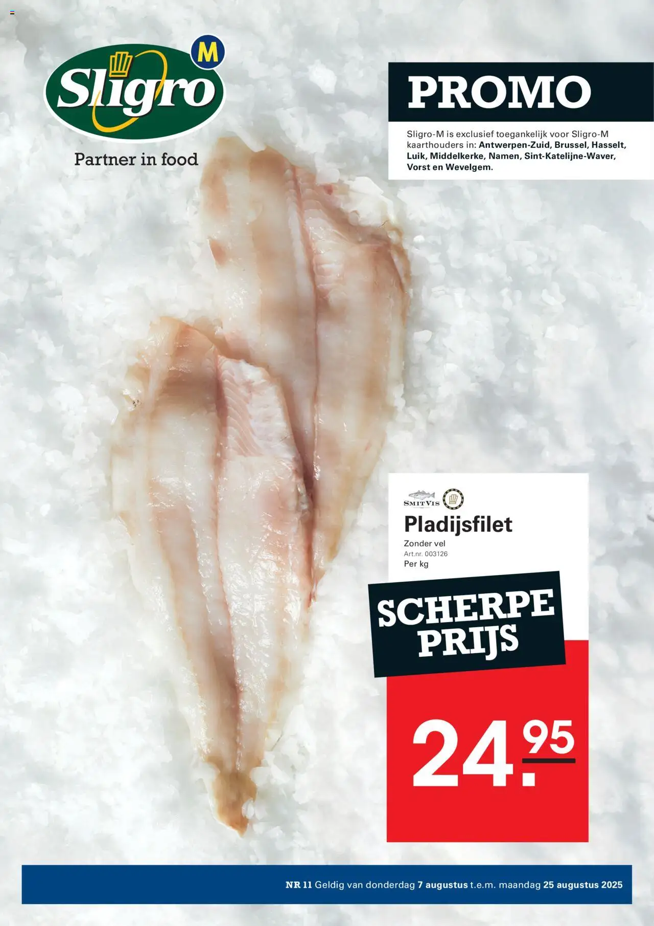 Sligro shop Folder geldig vanaf 07/08/2025 - Paginanummer 1