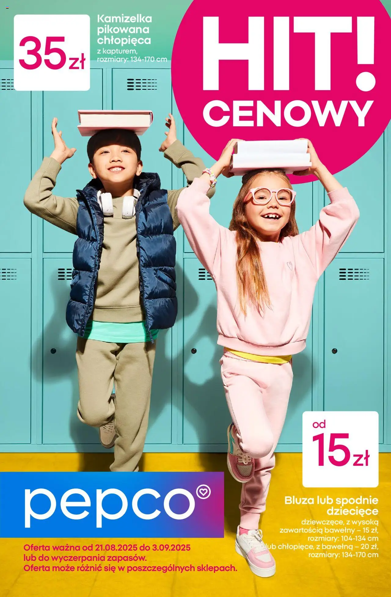 PEPCO gazetka 21.08.2025 - Nowa gazetka online, akcje - Numer strony 1