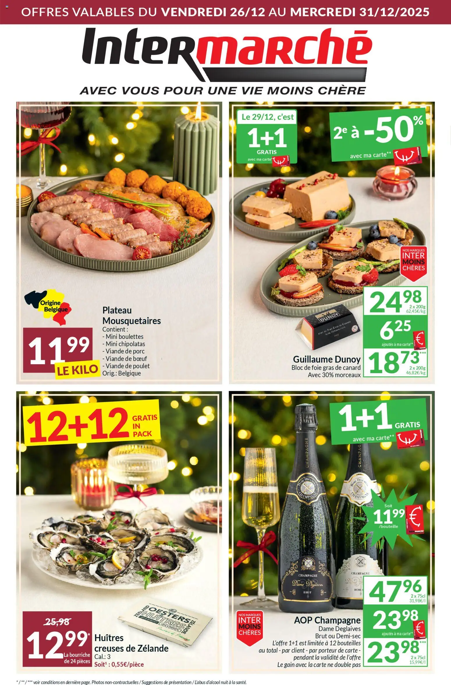 Voorbeeld van Folder de la semaine 52 van winkel Intermarché geldig vanaf 26/12/2025