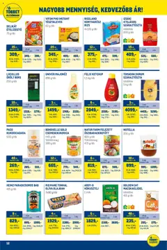 Metro - Élelmiszer és Szezonális Ajánlataink Kiskereskedőknek 2025/08 megtekintése, amely érvényes 2025.08.01.-től | Oldal: 12