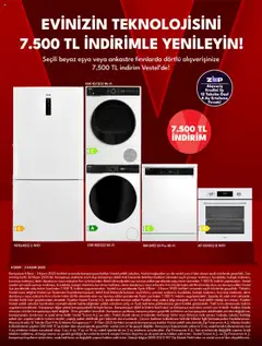 Vestel Katalog 17.10.2025 - Broşürünün önizlemesi | Strana: 7