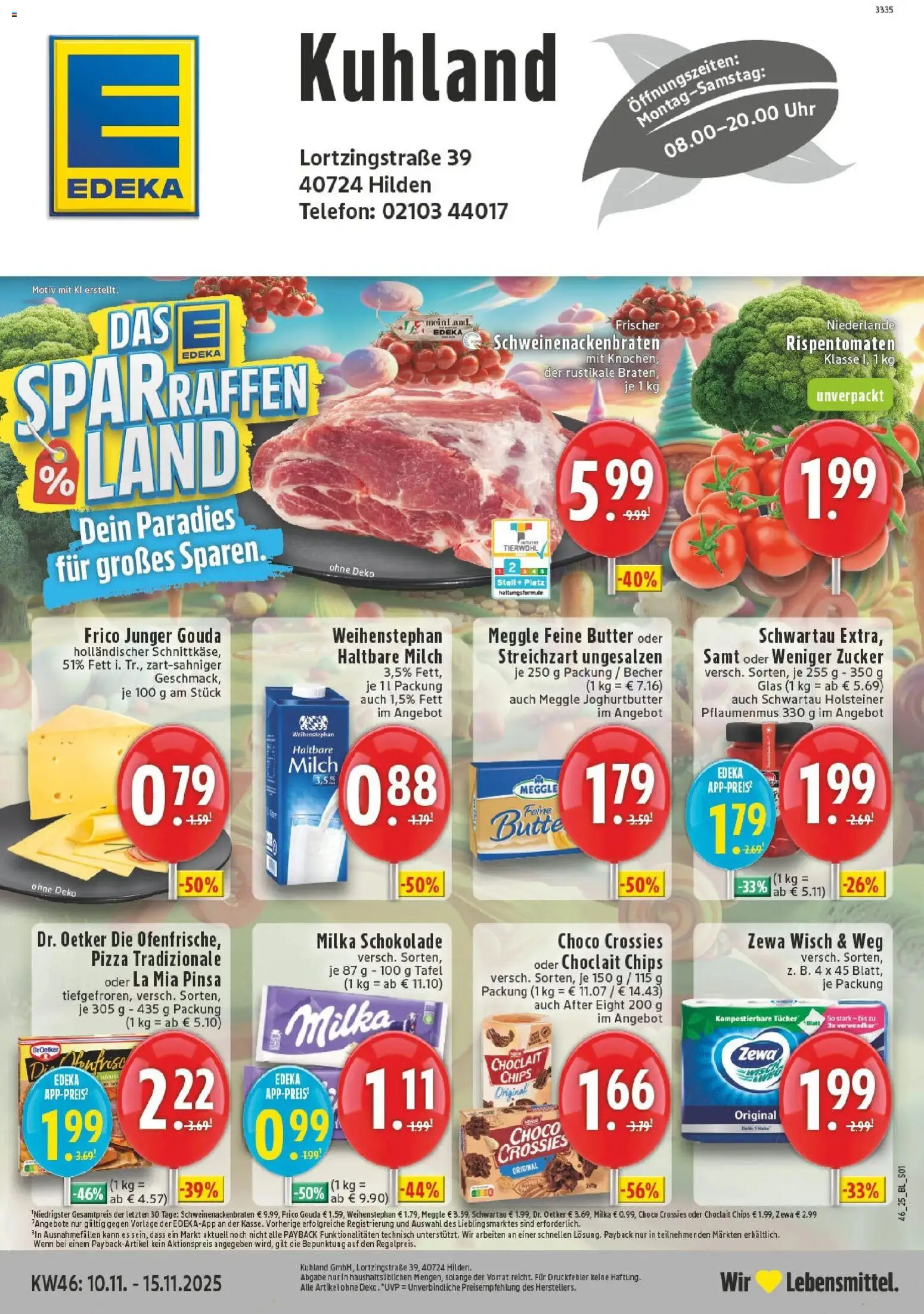 Vorschau von dem Prospekt des Geschäftes Edeka, gültig ab dem 10.11.2025