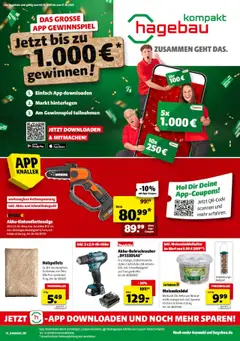 Vorschau von dem Prospekt des Geschäftes Hagebau, gültig ab dem 04.10.2025