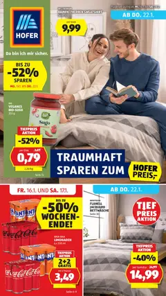 Vorschau der Angebote: Hofer Flugblatt gültig ab 14.01.2026