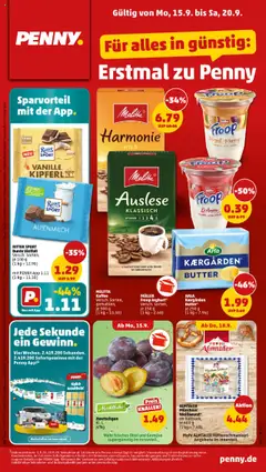 Vorschau von dem Prospekt des Geschäftes Penny, gültig ab dem 15.09.2025
