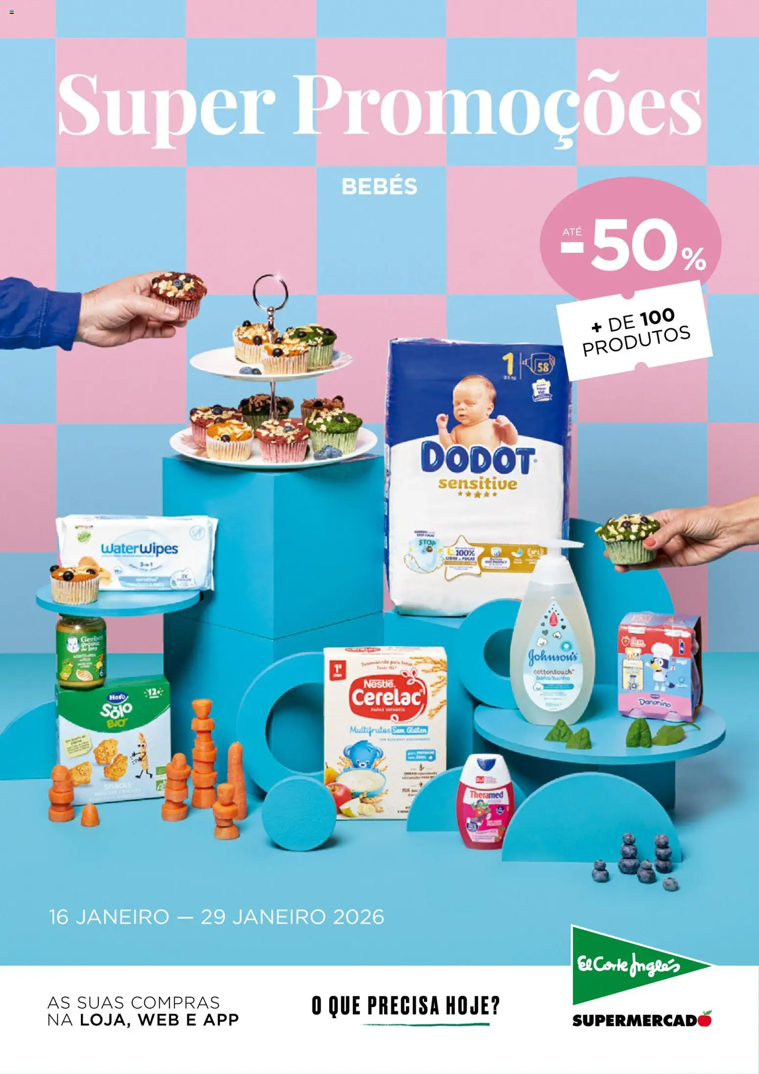 Pré-visualização do folheto da loja El Corte Ingles válida a partir de 16/01/2026