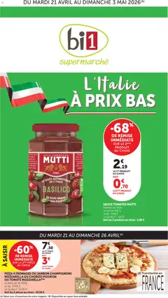 Prévisualisation de bi1 Catalogue du magasin bi1 formulaire valide 21/04/2026