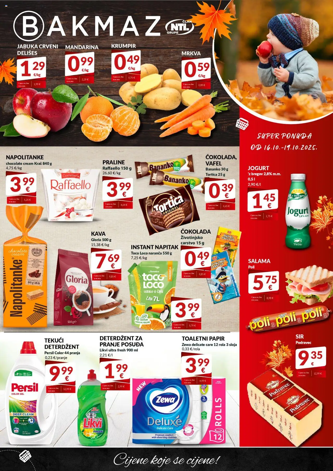 Bakmaz aktualni Ponuda vrijedi od 16.10.2025 - tjedna akcija broj stranice 1