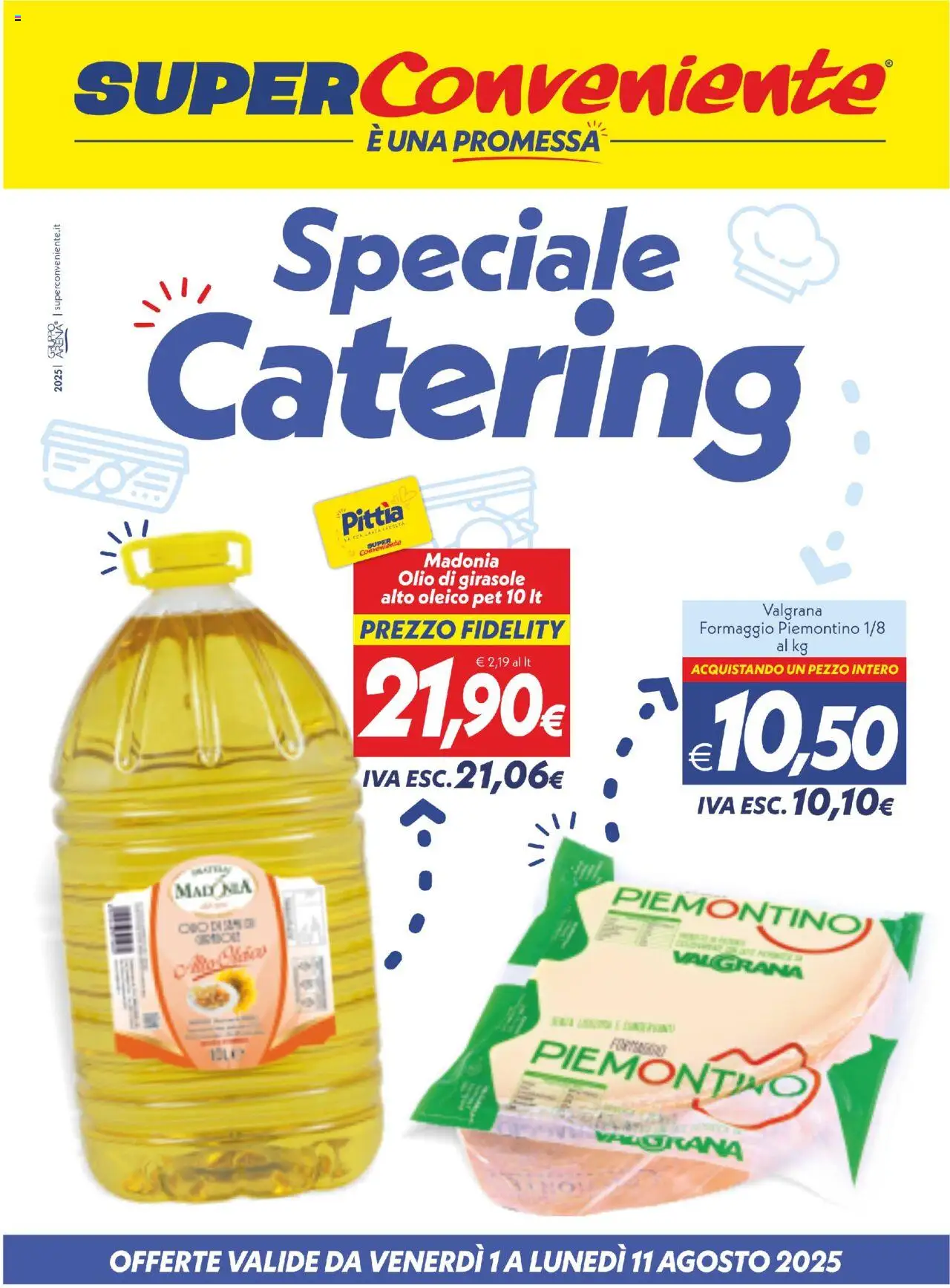 Volantino SuperConveniente valido da 01/08/2025 numero di pagina 1