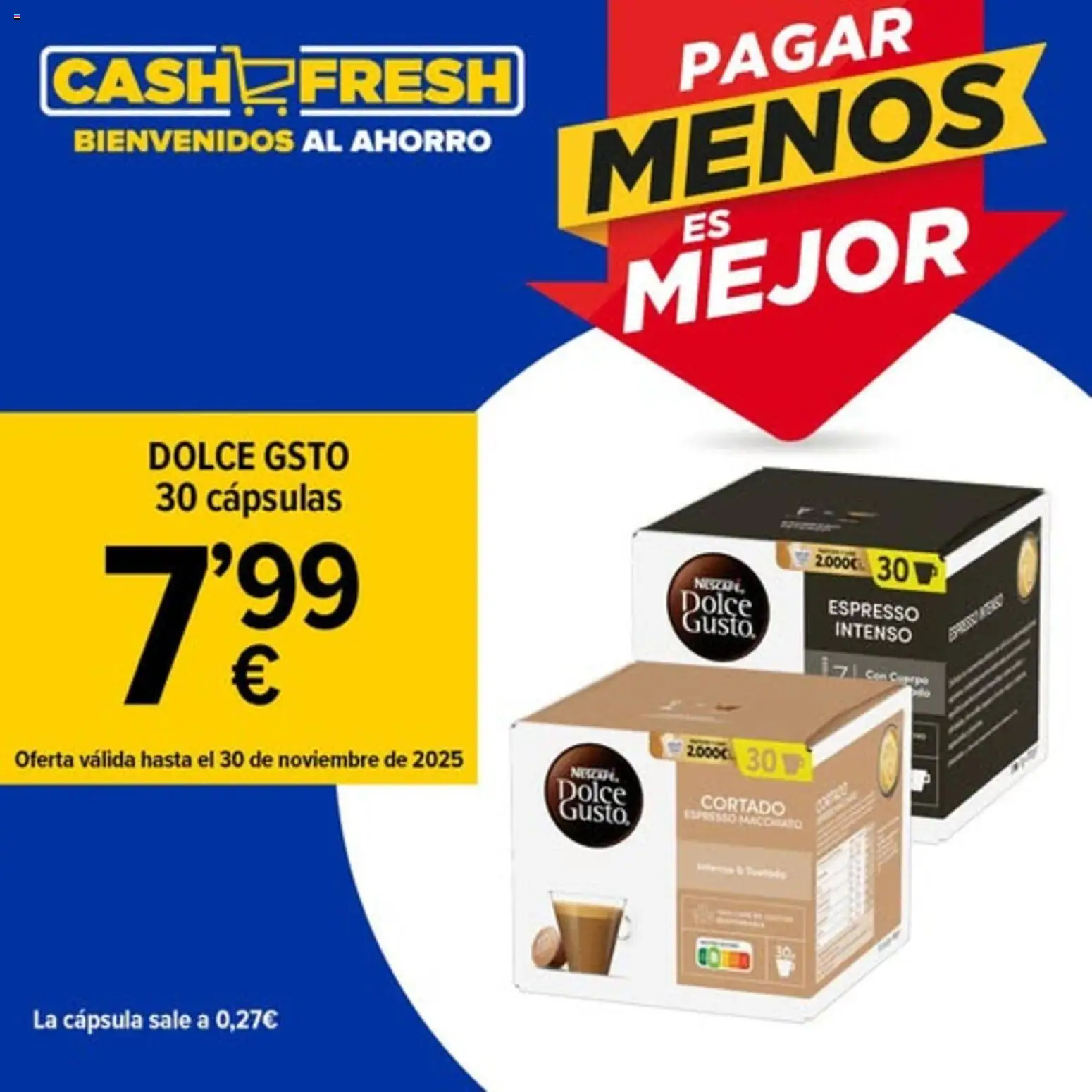 Vista previa del folleto de la tienda Cash Fresh válido desde el 18/11/2025 