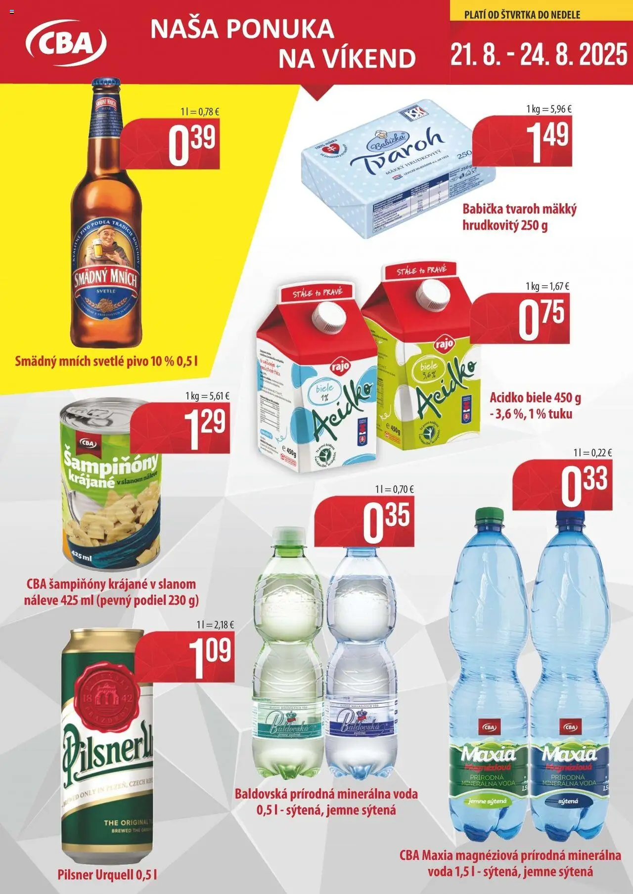 Sintra Víkendová ponuka (21.08. - 24.08.2025) - Akčná ponuka