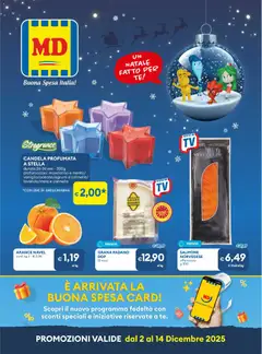 Anteprima dell'opuscolo Volantino Macerata dal negozio MD Discount valido da 02/12/2025