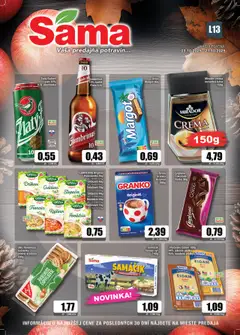 Náhľad Sama letáku platného od 03.10.2025