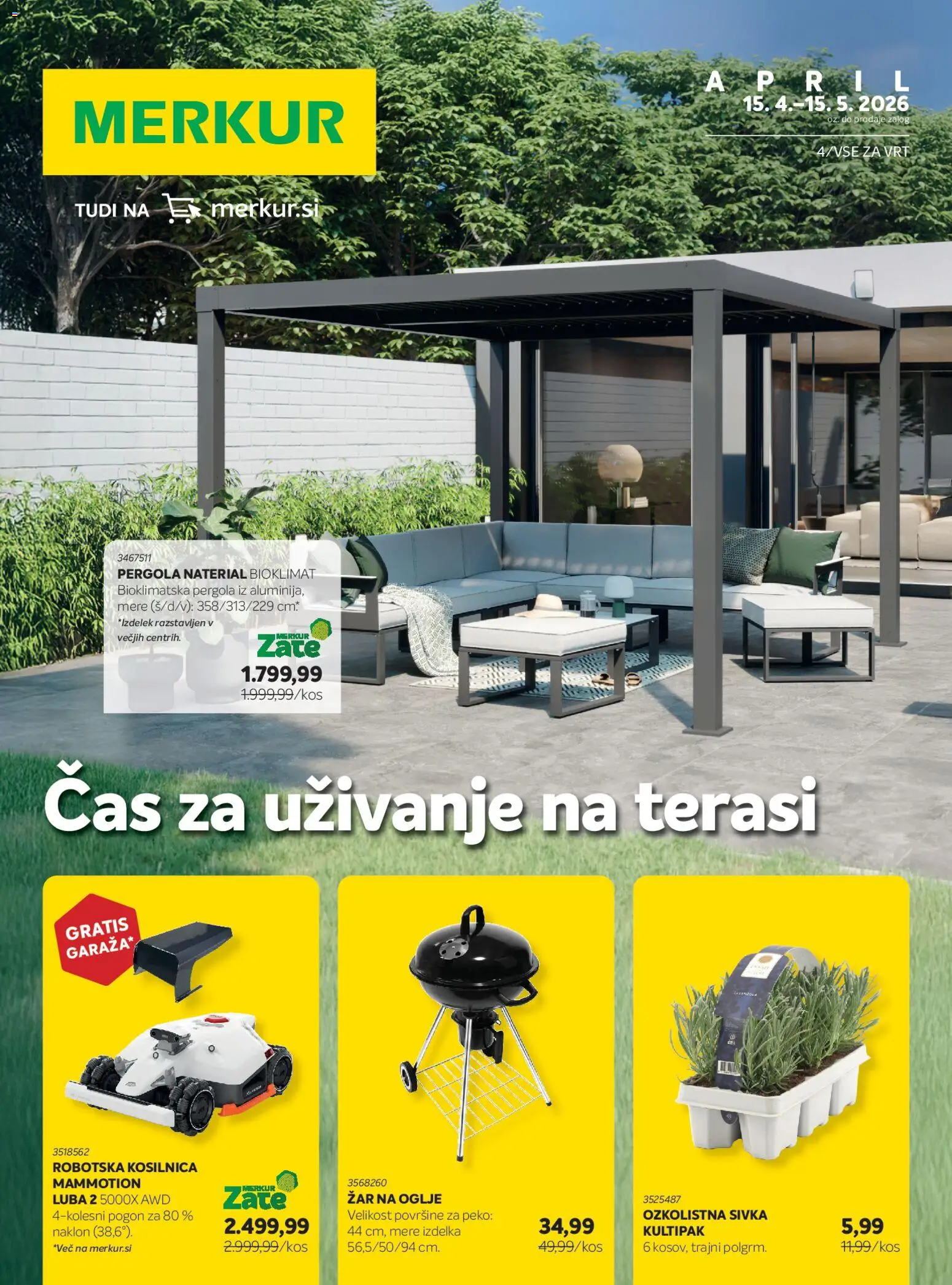 Predogled kataloga iz trgovine Merkur veljaven od 15.04.2026