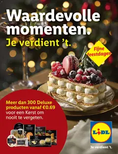 Voorbeeld van Kerstmagazine van winkel Lidl geldig vanaf 26-11-2025