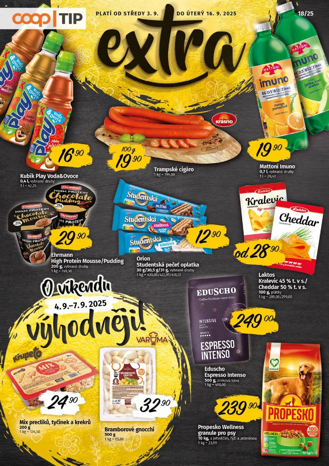  COOP Leták - Tip Extra (03.09.2025) - Jednota leták