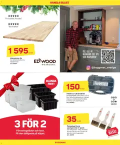 Förhandsgranska reklamblad Aktuella reklamblad ByggMax från butik ByggMax gäller från 28/11/2025 | Sida: 7