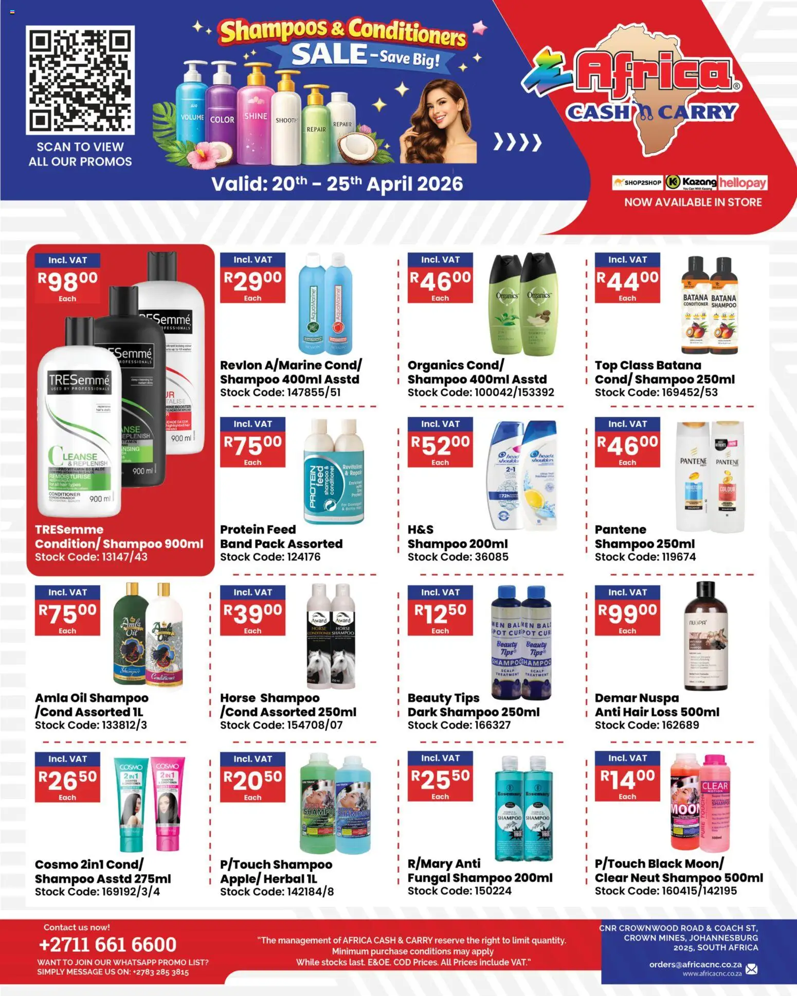 Preview of Africa Cash & Carry flyer valid from 20/04/2026
