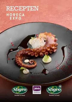 Voorbeeld van Recepten Horeca Expo van winkel Sligro geldig vanaf 13/11/2025
