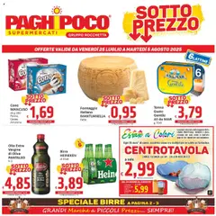 Anteprima dell'opuscolo Attuale volantino dal negozio Paghi Poco valido da 25/07/2025