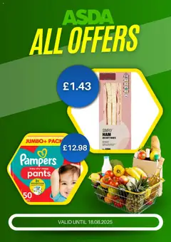 Preview of Asda Weekly offers valid from 12/08/2025