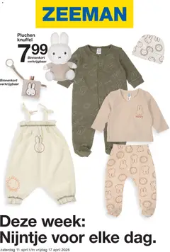 Voorbeeld van Zeeman folder van winkel Zeeman geldig vanaf 11-04-2026