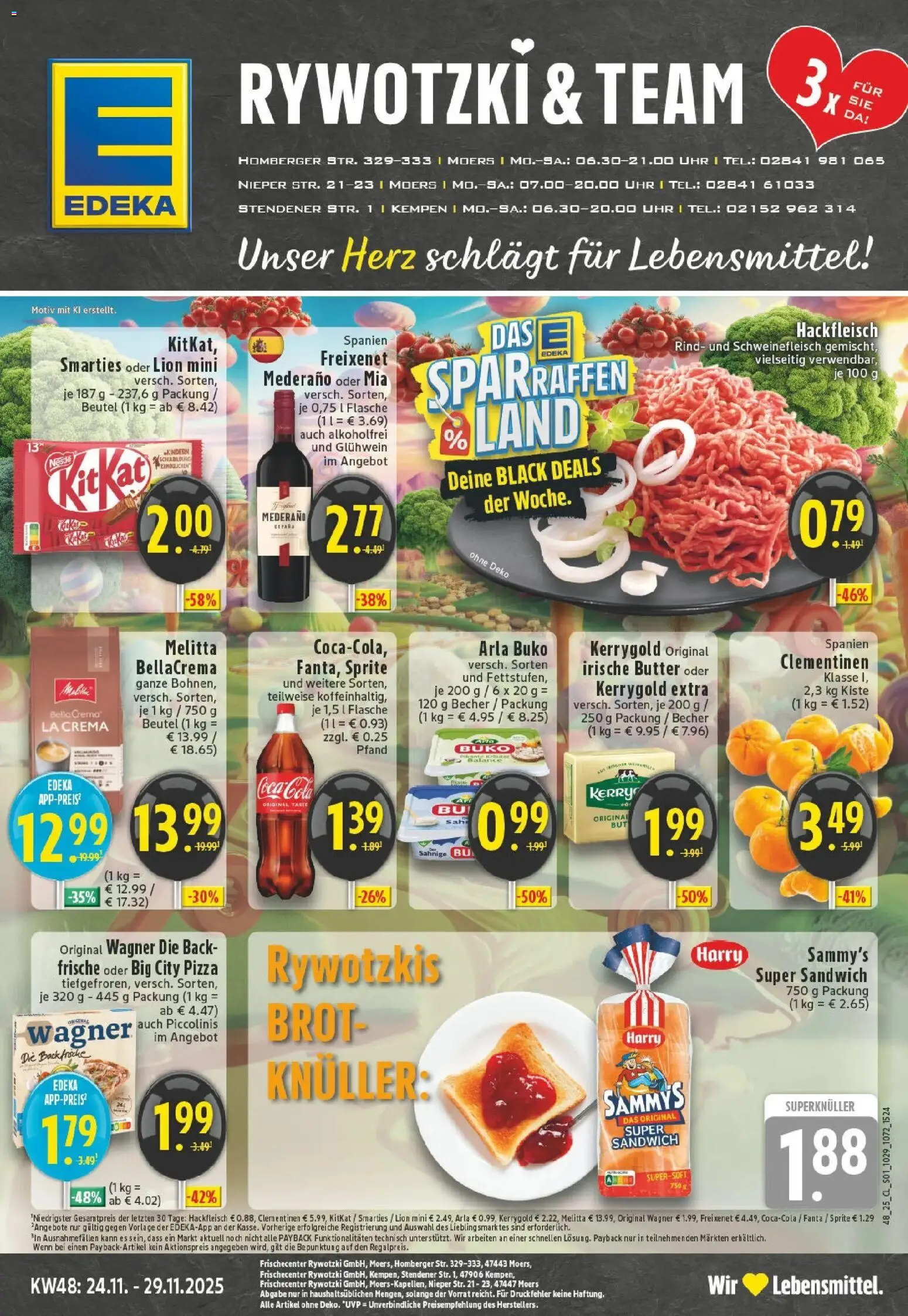 Vorschau von dem Prospekt des Geschäftes Edeka, gültig ab dem 23.11.2025