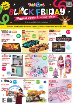 Preview of Toys R Us flyer valid from 28/11/2025