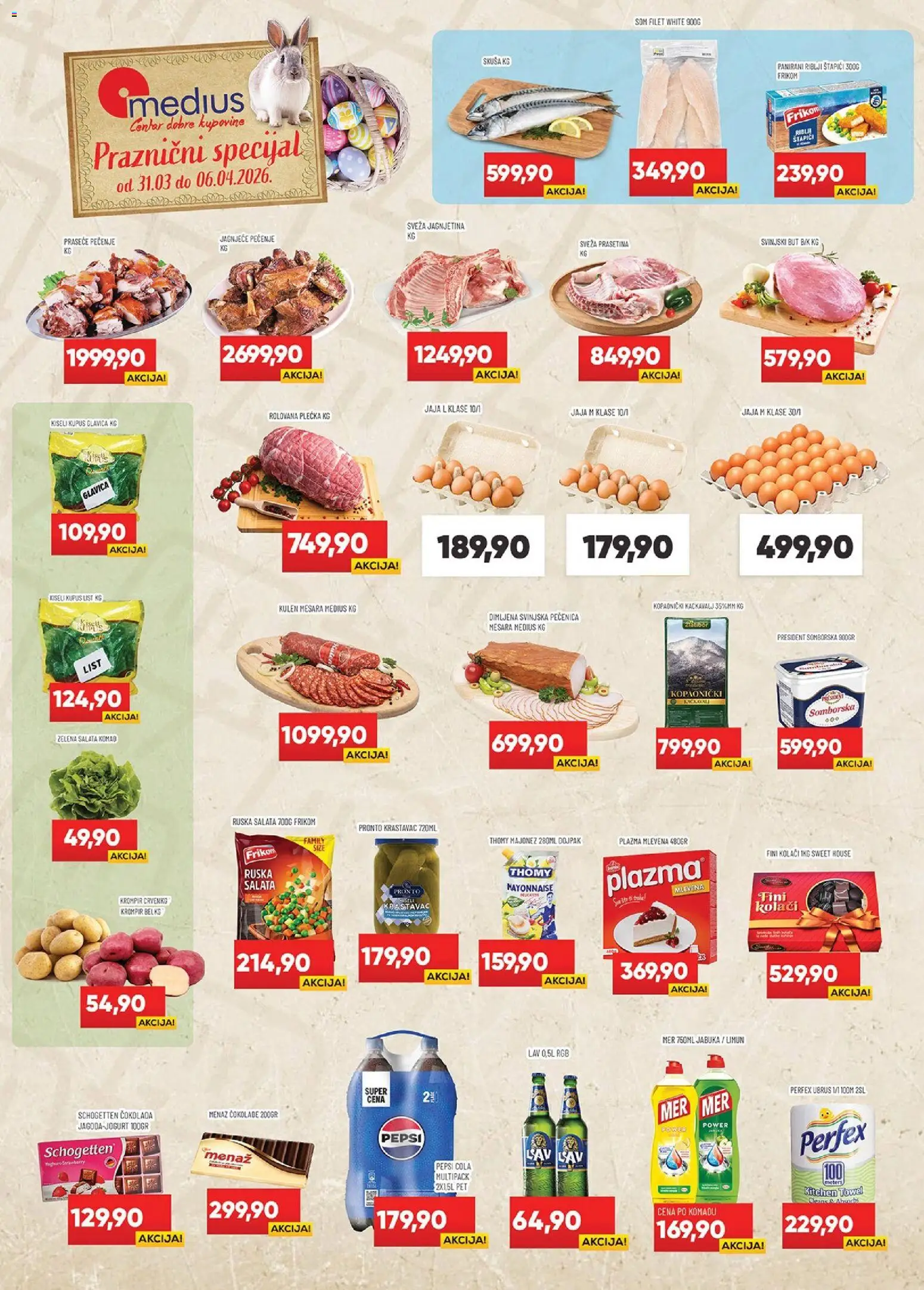 Pregled Medius kataloga - važi od 31.03.2026